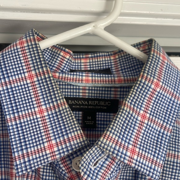 BANANA REPUBLIC Men’s Button Down Shirt Bundle x2 - Picture 3 of 7